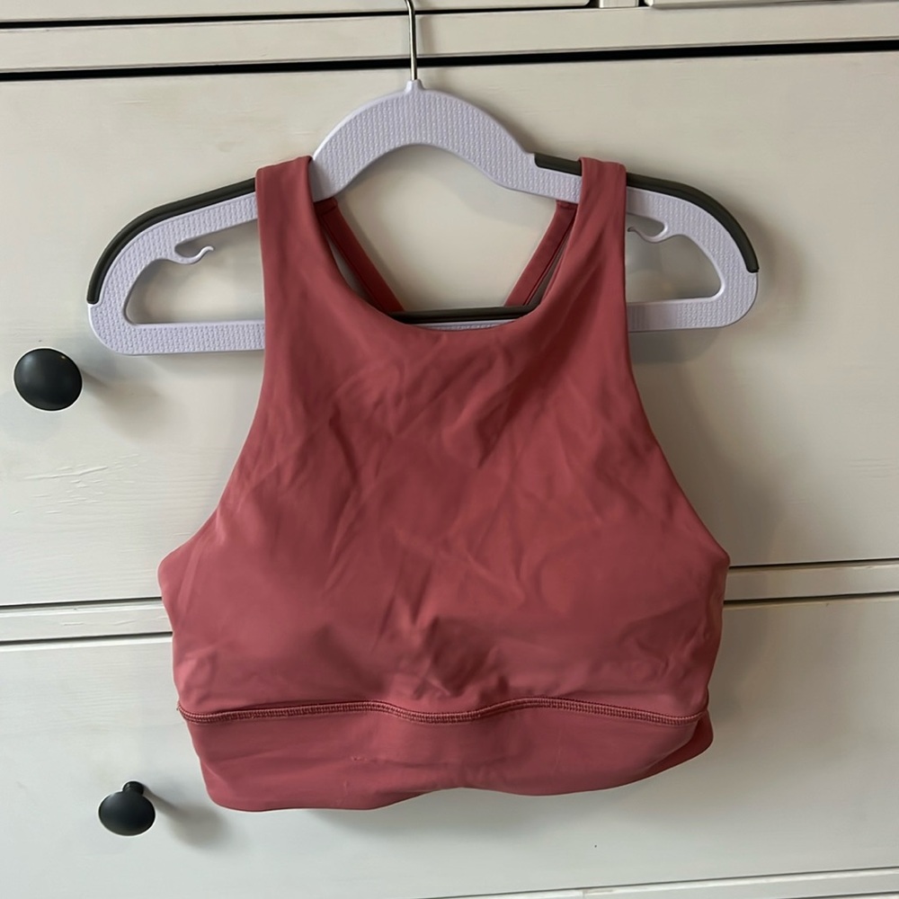 Lululemon high neck energy bra